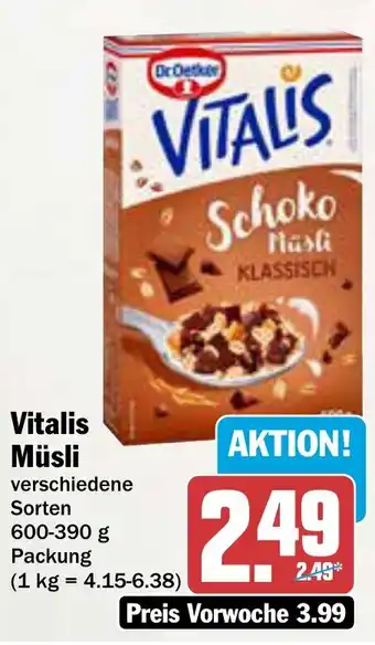 AEZ Vitalis Müsli Angebot