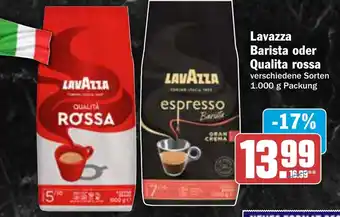 AEZ Lavazza Barista oder Qualita rossa Angebot