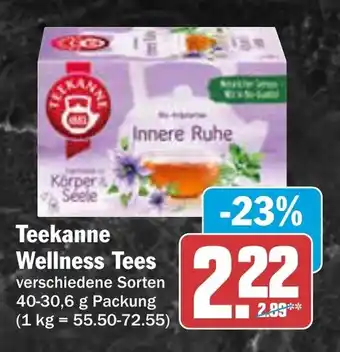 AEZ Teekanne Wellness Tees Angebot