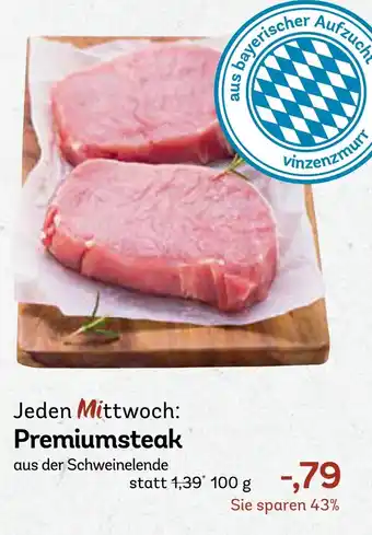 AEZ Jeden Mittwoch Premiumsteak Angebot