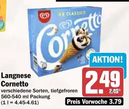 AEZ Langnese Cornetto Angebot