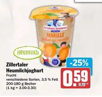 AEZ Zillertaler Heumilchjoghurt Angebot