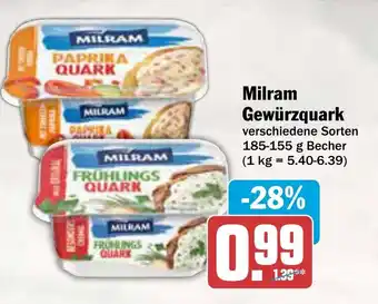 AEZ Milram Gewürzquark Angebot