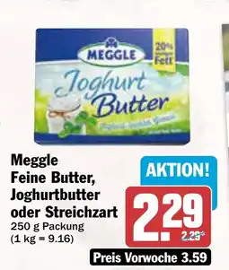 AEZ Meggle Feine Butter, Joghurtbutter oder Streichzart Angebot