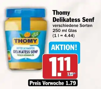 AEZ Thomy Delikatess Senf Angebot