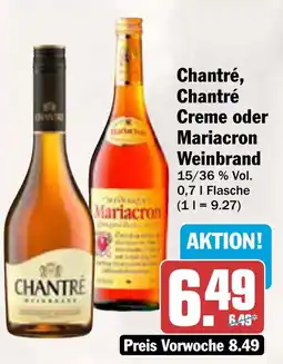 AEZ Chantré, Chantré Creme oder Mariacron Weinbrand Angebot