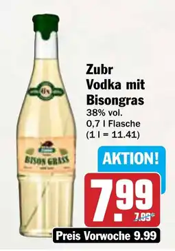 AEZ Zubr Vodka mit Bisongras Angebot