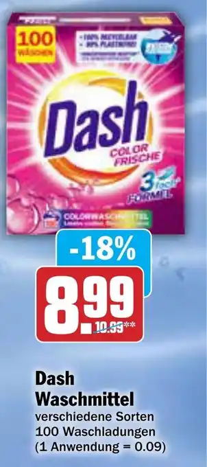 AEZ Dash Waschmittel Angebot