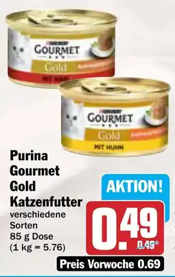 AEZ Purina Gourmet Gold Katzenfutter Angebot