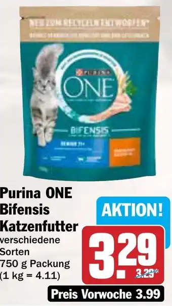 AEZ Purina ONE Bifensis Katzenfutter Angebot