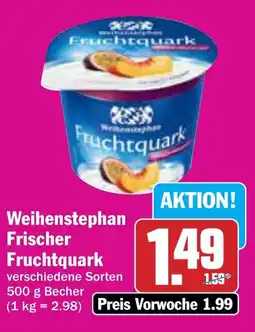 AEZ Weihenstephan Frischer Fruchtquark Angebot