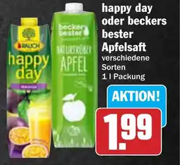 AEZ happy day oder beckers bester Apfelsaft Angebot