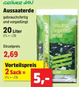 Thomas Philipps GRÜNER JAN Aussaaterde Angebot