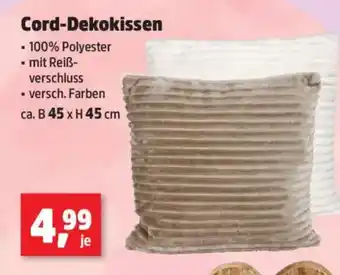 Thomas Philipps Cord-Dekokissen Angebot