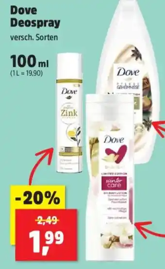 Thomas Philipps Dove Deospray Angebot