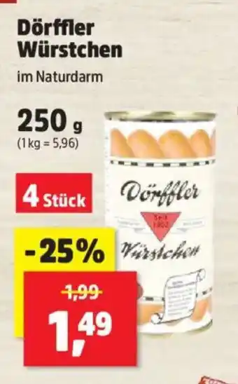 Thomas Philipps Dörffler Würstchen Angebot