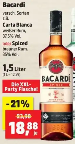 Thomas Philipps Bacardi Carta Blanca oder Spiced Angebot