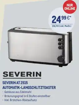 METRO SEVERIN AT2515 automatik-langschlitztoaster Angebot