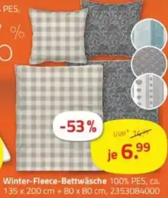 ROLLER Winter-Fleece-Bettwäsche Angebot