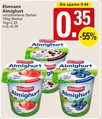 WEZ Ehrmann Almighurt Angebot