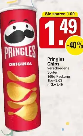 WEZ Pringles Chips Angebot