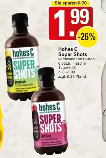 WEZ Hohes C Super Shots Angebot