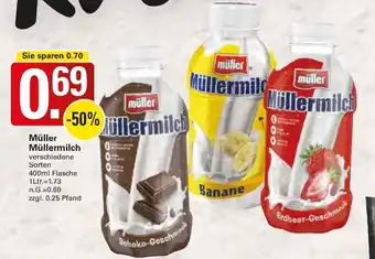 WEZ Müller Müllermilch Angebot