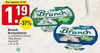 WEZ Brunch Brotaufstrich Angebot