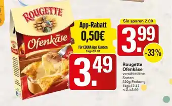 WEZ Rougette Ofenkäse Angebot