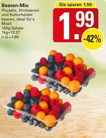 WEZ Beeren-Mix Angebot