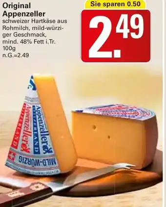 WEZ Original Appenzeller Angebot