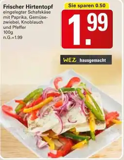 WEZ Frischer Hirtentopf Angebot