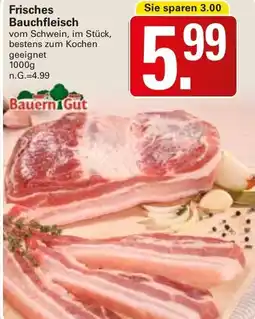 WEZ Frisches Bauchfleisch Angebot