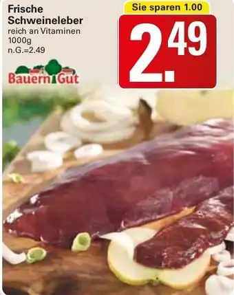 WEZ Frische Schweineleber Angebot