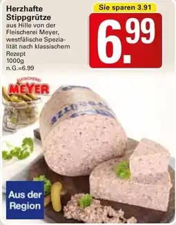 WEZ Herzhafte Stippgrütze Angebot