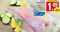 WEZ Frische Seelachsfilets Angebot