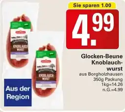 WEZ Glocken-Beune Knoblauch- wurst Angebot