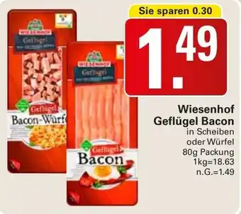 WEZ Wiesenhof Geflügel Bacon Angebot