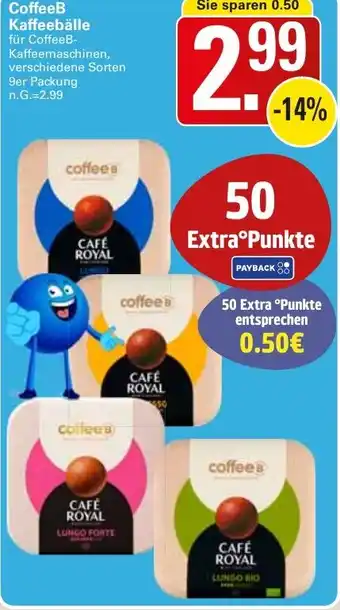 WEZ CoffeeB Kaffeebälle f Angebot