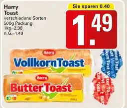 WEZ Harry Toast Angebot