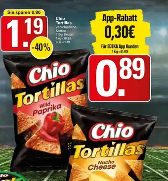 WEZ Chio Tortillas Angebot