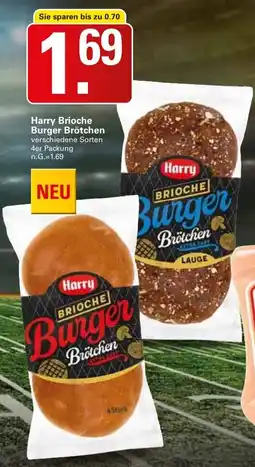 WEZ Harry Brioche Burger Brötchen Angebot