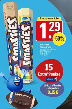 WEZ Smarties Riesenrolle Angebot