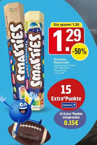 WEZ Smarties Riesenrolle Angebot