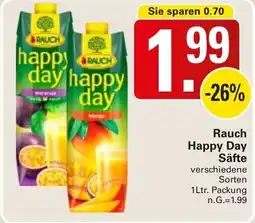 WEZ Rauch Happy Day Säfte Angebot