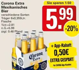 WEZ Corona Extra Mexikanisches Bier Angebot