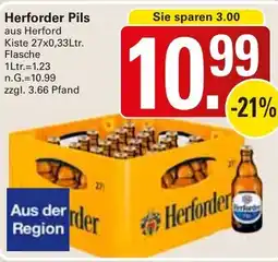 WEZ Herforder Pils Angebot