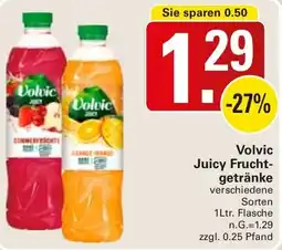 WEZ Volvic Juicy Frucht- getränke Angebot