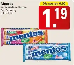 WEZ Mentos Angebot