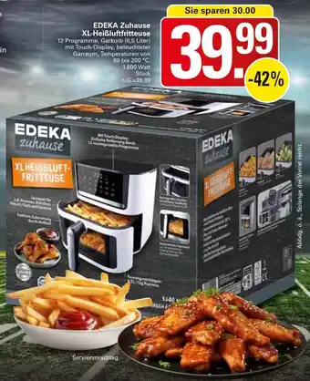 WEZ EDEKA Zuhause XL-Heißluftfritteuse Angebot